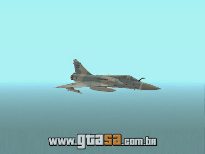 Embraer Dessault Mirage 2000-C FAB para GTA San Andreas